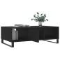 vidaXL Couchtisch Schwarz 104x60x35 cm Holzwerkstoff vidaXL Couchtisch Schwarz 104x60x35 cm Holzwerkstoff