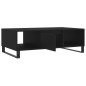 vidaXL Couchtisch Schwarz 104x60x35 cm Holzwerkstoff vidaXL Couchtisch Schwarz 104x60x35 cm Holzwerkstoff