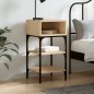 vidaXL Nachttisch Sonoma-Eiche 35x34,5x70 cm Holzwerkstoff vidaXL Nachttisch Sonoma-Eiche 35x34,5x70 cm Holzwerkstoff