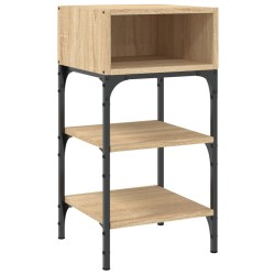 vidaXL Nachttisch Sonoma-Eiche 35x34,5x70 cm Holzwerkstoff