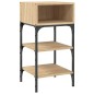 vidaXL Nachttisch Sonoma-Eiche 35x34,5x70 cm Holzwerkstoff vidaXL Nachttisch Sonoma-Eiche 35x34,5x70 cm Holzwerkstoff