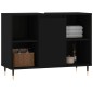 vidaXL Badschrank Schwarz 80x33x60 cm Holzwerkstoff vidaXL Badschrank Schwarz 80x33x60 cm Holzwerkstoff