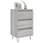 vidaXL Nachttische 2 Stk. Grau Sonoma 40x35x69 cm Holzwerkstoff vidaXL Nachttische 2 Stk. Grau Sonoma 40x35x69 cm Holzwerkstoff