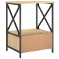 vidaXL Nachttisch Sonoma-Eiche 50x41x65 cm Holzwerkstoff vidaXL Nachttisch Sonoma-Eiche 50x41x65 cm Holzwerkstoff