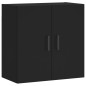 vidaXL Wandschrank Schwarz 60x31x60 cm Holzwerkstoff vidaXL Wandschrank Schwarz 60x31x60 cm Holzwerkstoff