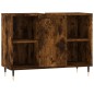 vidaXL Badschrank Räuchereiche 80x33x60 cm Holzwerkstoff vidaXL Badschrank Räuchereiche 80x33x60 cm Holzwerkstoff