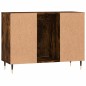 vidaXL Badschrank Räuchereiche 80x33x60 cm Holzwerkstoff vidaXL Badschrank Räuchereiche 80x33x60 cm Holzwerkstoff