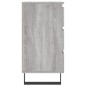 vidaXL Nachttisch Grau Sonoma 40x35x69 cm Holzwerkstoff vidaXL Nachttisch Grau Sonoma 40x35x69 cm Holzwerkstoff