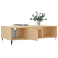 vidaXL Couchtisch Sonoma-Eiche 104x60x35 cm Holzwerkstoff vidaXL Couchtisch Sonoma-Eiche 104x60x35 cm Holzwerkstoff