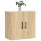 vidaXL Wandschrank Sonoma-Eiche 60x31x60 cm Holzwerkstoff