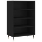 vidaXL Highboard Schwarz 57x35x90 cm Holzwerkstoff vidaXL Highboard Schwarz 57x35x90 cm Holzwerkstoff