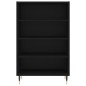 vidaXL Highboard Schwarz 57x35x90 cm Holzwerkstoff vidaXL Highboard Schwarz 57x35x90 cm Holzwerkstoff