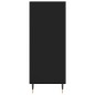 vidaXL Highboard Schwarz 57x35x90 cm Holzwerkstoff vidaXL Highboard Schwarz 57x35x90 cm Holzwerkstoff