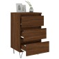 vidaXL Nachttische 2 Stk. Braun Eichen-Optik 40x35x69 cm Holzwerkstoff vidaXL Nachttische 2 Stk. Braun Eichen-Optik 40x35x69 cm Holzwerkstoff