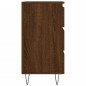 vidaXL Nachttische 2 Stk. Braun Eichen-Optik 40x35x69 cm Holzwerkstoff vidaXL Nachttische 2 Stk. Braun Eichen-Optik 40x35x69 cm Holzwerkstoff