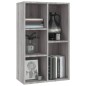 vidaXL Bücherregal/Sideboard Grau Sonoma 50x25x80 cm Holzwerkstoff vidaXL Bücherregal/Sideboard Grau Sonoma 50x25x80 cm Holzwerkstoff