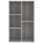 vidaXL Bücherregal/Sideboard Grau Sonoma 50x25x80 cm Holzwerkstoff vidaXL Bücherregal/Sideboard Grau Sonoma 50x25x80 cm Holzwerkstoff