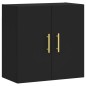 vidaXL Wandschrank Schwarz 60x31x60 cm Holzwerkstoff vidaXL Wandschrank Schwarz 60x31x60 cm Holzwerkstoff