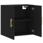 vidaXL Wandschrank Schwarz 60x31x60 cm Holzwerkstoff vidaXL Wandschrank Schwarz 60x31x60 cm Holzwerkstoff