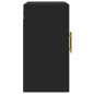 vidaXL Wandschrank Schwarz 60x31x60 cm Holzwerkstoff vidaXL Wandschrank Schwarz 60x31x60 cm Holzwerkstoff