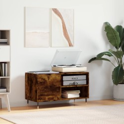 vidaXL Plattenschrank Räuchereiche 85x38x48 cm Holzwerkstoff