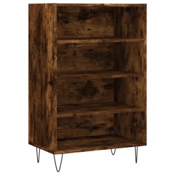 vidaXL Highboard Räuchereiche 57x35x90 cm Holzwerkstoff