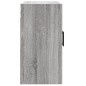 vidaXL Wandschrank Grau Sonoma 60x31x60 cm Holzwerkstoff vidaXL Wandschrank Grau Sonoma 60x31x60 cm Holzwerkstoff
