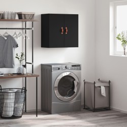 vidaXL Wandschrank Schwarz 60x31x60 cm Holzwerkstoff