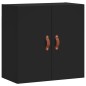 vidaXL Wandschrank Schwarz 60x31x60 cm Holzwerkstoff vidaXL Wandschrank Schwarz 60x31x60 cm Holzwerkstoff