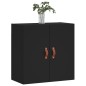 vidaXL Wandschrank Schwarz 60x31x60 cm Holzwerkstoff vidaXL Wandschrank Schwarz 60x31x60 cm Holzwerkstoff