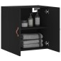 vidaXL Wandschrank Schwarz 60x31x60 cm Holzwerkstoff vidaXL Wandschrank Schwarz 60x31x60 cm Holzwerkstoff