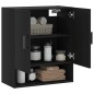 vidaXL Wandschrank Schwarz 60x31x70 cm Holzwerkstoff vidaXL Wandschrank Schwarz 60x31x70 cm Holzwerkstoff