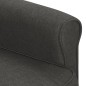 Massagesessel mit Aufstehhilfe Dunkelgrau Stoff Massagesessel mit Aufstehhilfe Dunkelgrau Stoff
