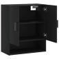 vidaXL Wandschrank Schwarz 60x31x70 cm Holzwerkstoff vidaXL Wandschrank Schwarz 60x31x70 cm Holzwerkstoff
