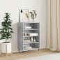 vidaXL Highboard Betongrau 57x35x90 cm Holzwerkstoff vidaXL Highboard Betongrau 57x35x90 cm Holzwerkstoff