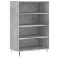 vidaXL Highboard Betongrau 57x35x90 cm Holzwerkstoff vidaXL Highboard Betongrau 57x35x90 cm Holzwerkstoff