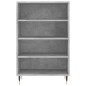 vidaXL Highboard Betongrau 57x35x90 cm Holzwerkstoff vidaXL Highboard Betongrau 57x35x90 cm Holzwerkstoff