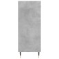 vidaXL Highboard Betongrau 57x35x90 cm Holzwerkstoff vidaXL Highboard Betongrau 57x35x90 cm Holzwerkstoff