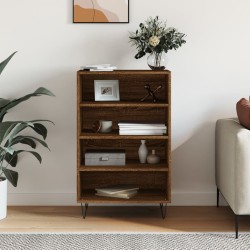 vidaXL Highboard Braun Eichen-Optik 57x35x90 cm Holzwerkstoff