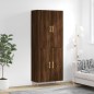 Highboard Braun Eichen-Optik 69,5x34x180 cm Holzwerkstoff Highboard Braun Eichen-Optik 69,5x34x180 cm Holzwerkstoff