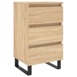 vidaXL Nachttisch Sonoma-Eiche 40x35x69 cm Holzwerkstoff