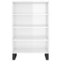 vidaXL Highboard Hochglanz-Weiß 57x35x90 cm Holzwerkstoff vidaXL Highboard Hochglanz-Weiß 57x35x90 cm Holzwerkstoff