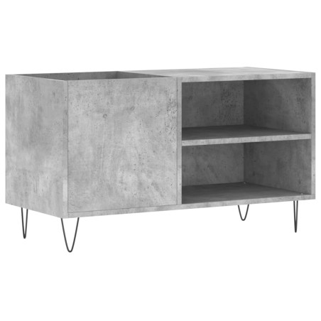 vidaXL Plattenschrank Betongrau 85x38x48 cm Holzwerkstoff