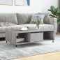 vidaXL Couchtisch Grau Sonoma 104x60x35 cm Holzwerkstoff vidaXL Couchtisch Grau Sonoma 104x60x35 cm Holzwerkstoff