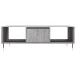 vidaXL Couchtisch Grau Sonoma 104x60x35 cm Holzwerkstoff vidaXL Couchtisch Grau Sonoma 104x60x35 cm Holzwerkstoff