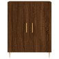 Highboard Braun Eichen-Optik 69,5x34x180 cm Holzwerkstoff Highboard Braun Eichen-Optik 69,5x34x180 cm Holzwerkstoff