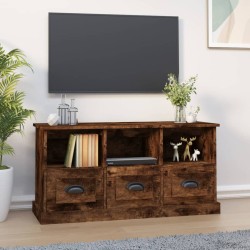vidaXL TV-Schrank Räuchereiche 100x35x50 cm Holzwerkstoff