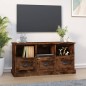 vidaXL TV-Schrank Räuchereiche 100x35x50 cm Holzwerkstoff vidaXL TV-Schrank Räuchereiche 100x35x50 cm Holzwerkstoff