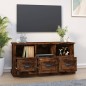 vidaXL TV-Schrank Räuchereiche 100x35x50 cm Holzwerkstoff vidaXL TV-Schrank Räuchereiche 100x35x50 cm Holzwerkstoff