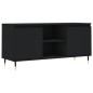 vidaXL TV-Schrank Schwarz 104x35x50 cm Holzwerkstoff vidaXL TV-Schrank Schwarz 104x35x50 cm Holzwerkstoff